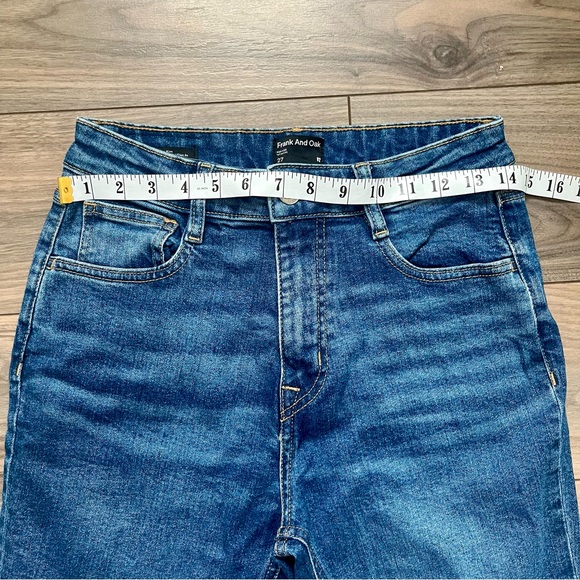 Frank & Oak High-Waisted Denim Jeans - Picture 3 of 8